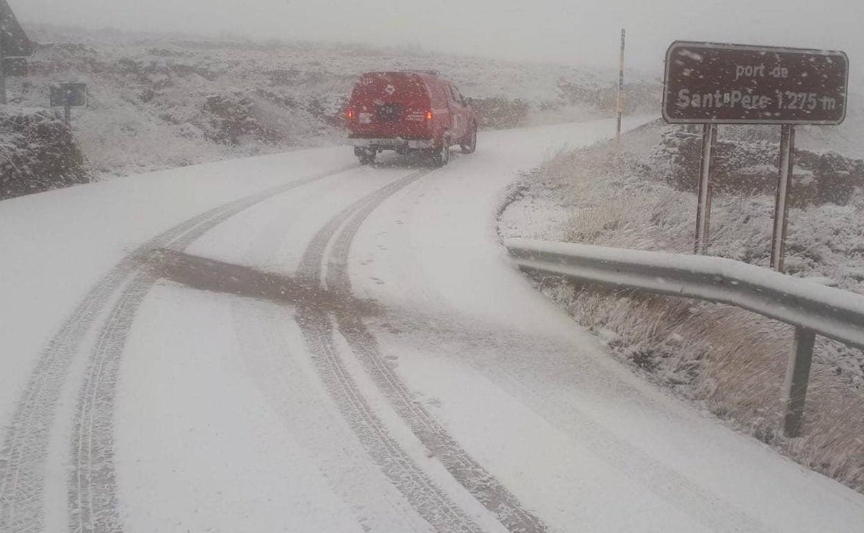 La nieve llega a Valencia los municipios y zonas donde va a nevar esta